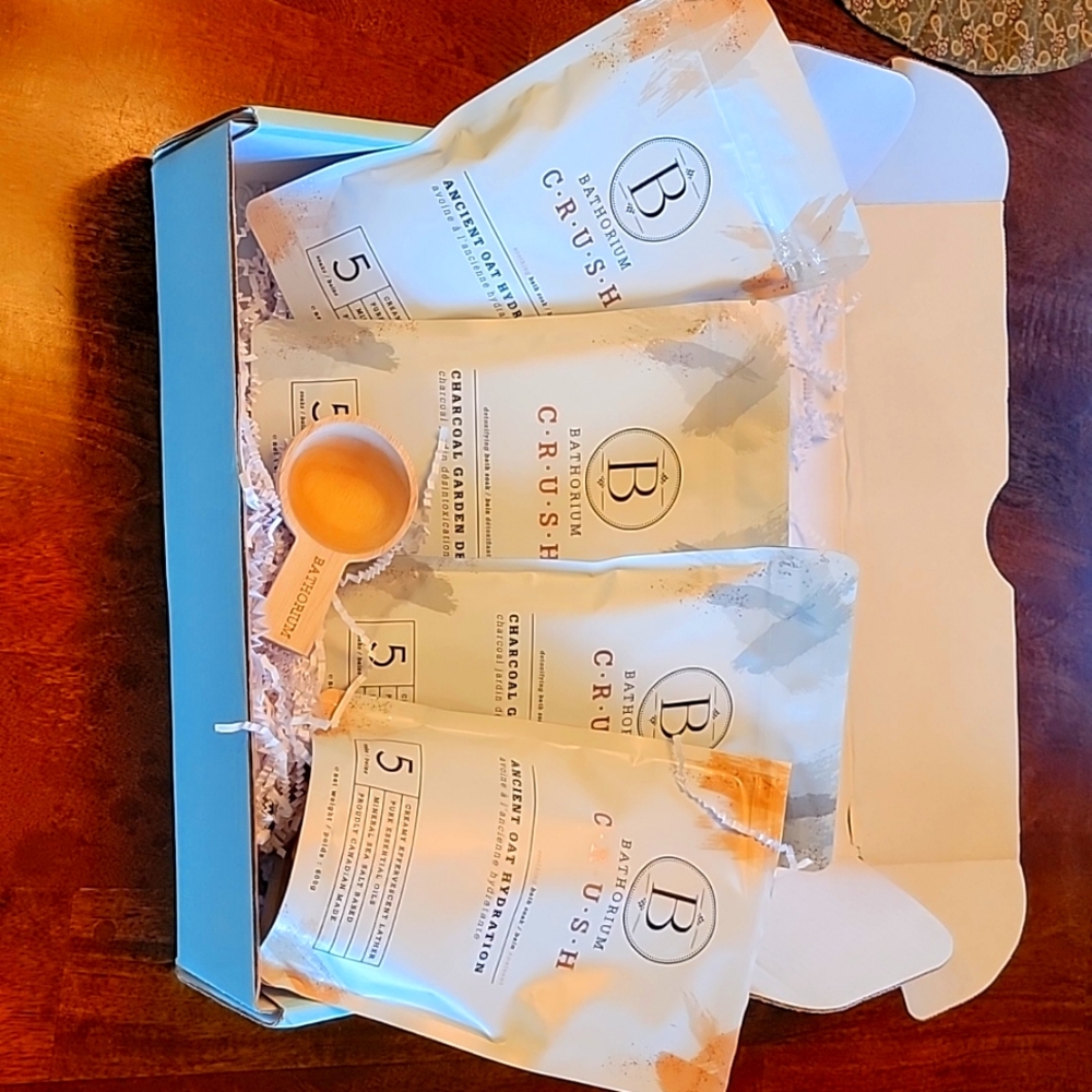 Bathroom Crush Bath Soak Set